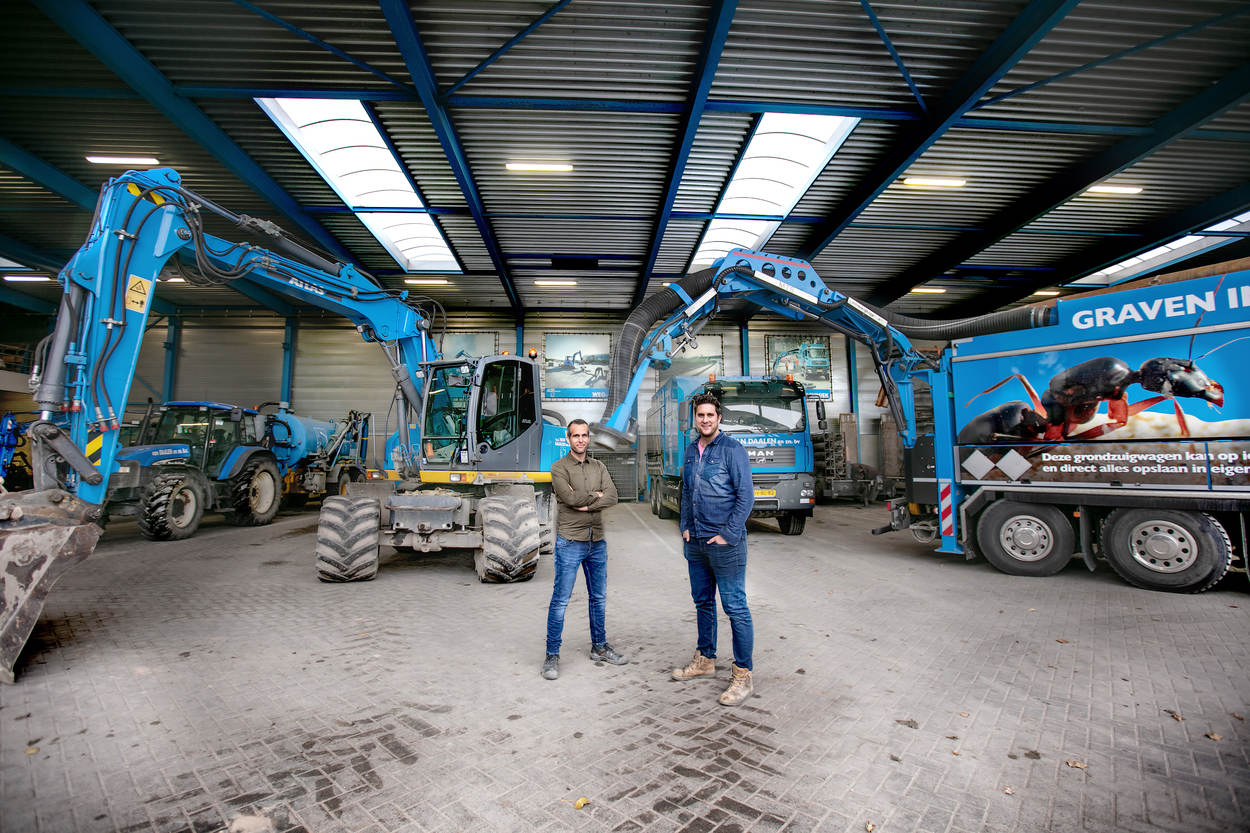 Portret van Peter en Arjen van Daalen
