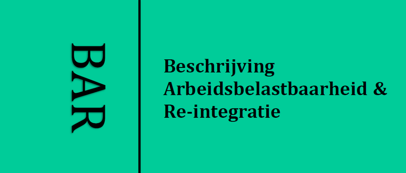 BAR: Beschrijving Arbeidsbelastbaarheid en Re-integratie